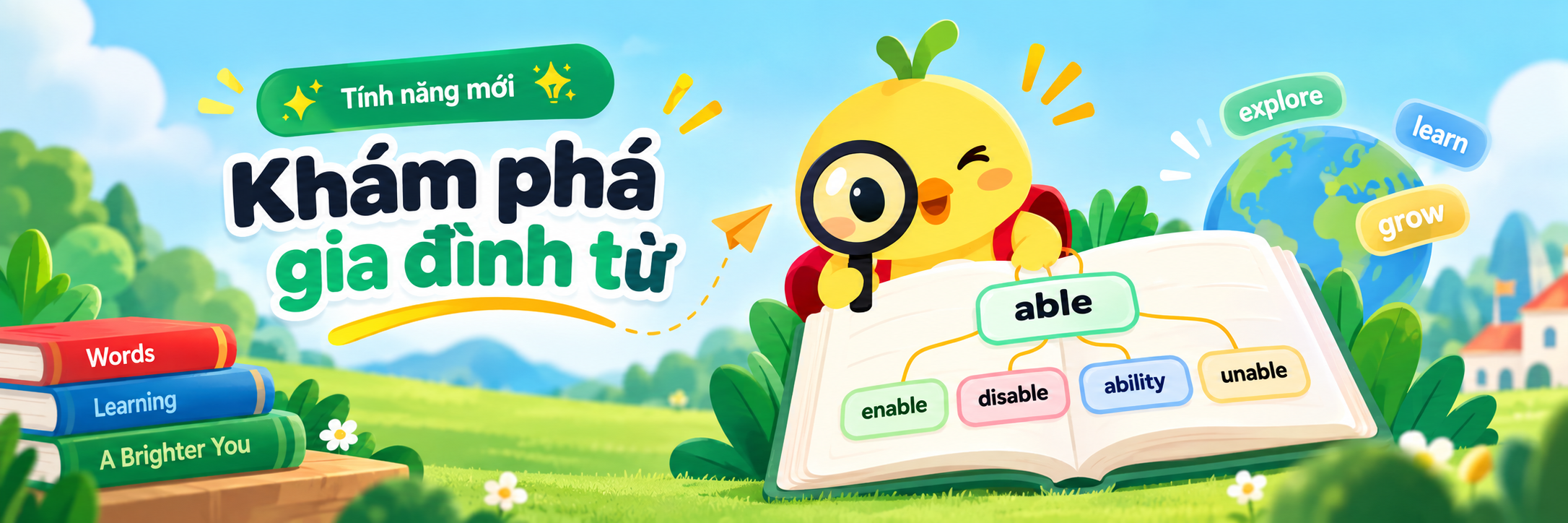 Khám phá gia đình từ vựng